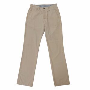 Under Armour Pants Mens 30x31 Beige Straight Breathable Lightweight Performance